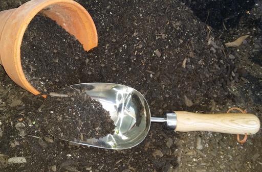 [P_287] Stainless Steel Soil Scoop