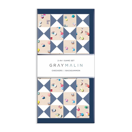 [65866] Gray Malin 2-In-1 Game Set