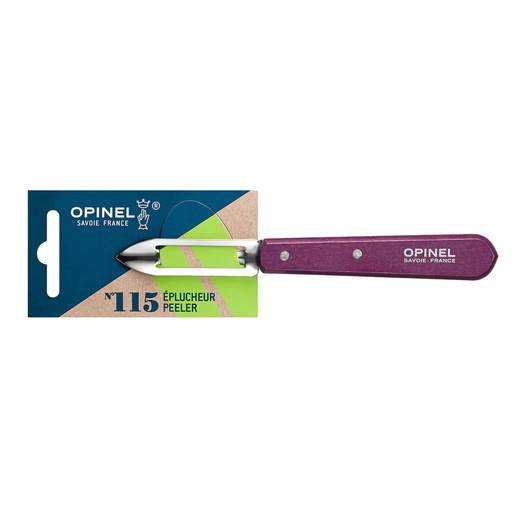 [67062] Opinel Peeler No.115 - Plum