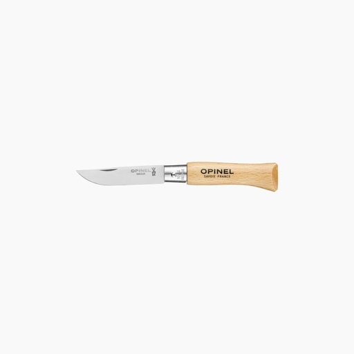 [46303] Opinel No.04 Stainless Steel & Beechwood
