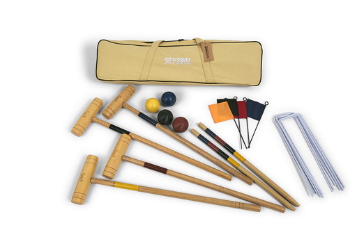 [36337] Croquet Premium 4 player set