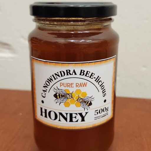 [CBLH500] Canowindra Bee-licious Raw Honey - 500g