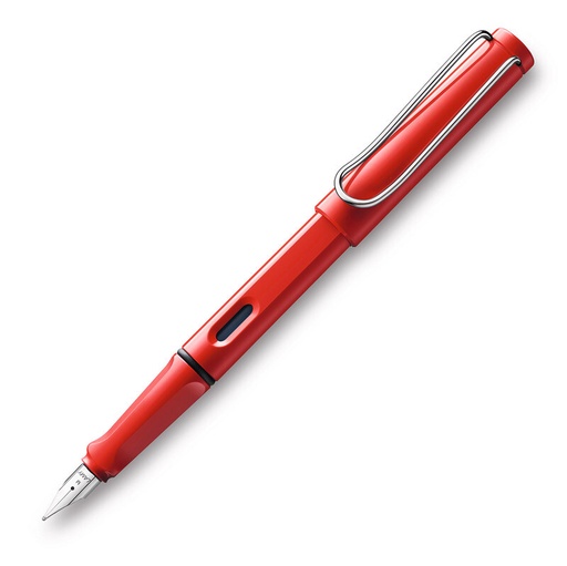 [LM-016_M] LAMY - SAFARI - Fountain Pen - Medium - Red