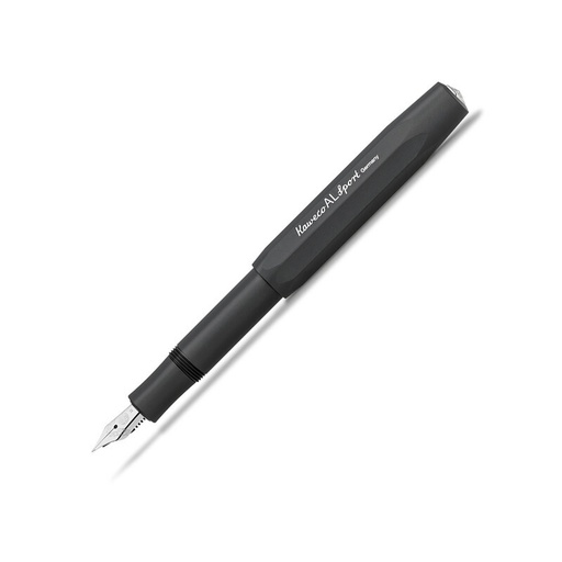 [KW-10000097_R] Kaweco - AL Sport - Fountain Pen - Fine - Black