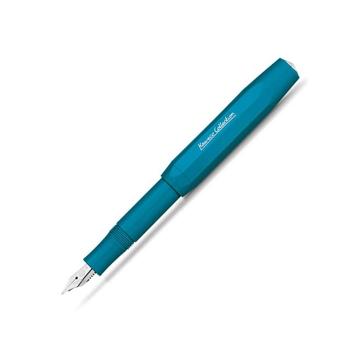 [65656] Kaweco - AL Sport - Fountain Pen - Medium - Cyan