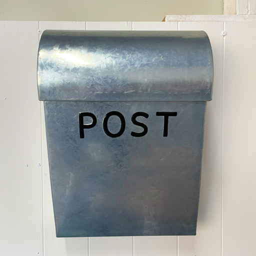 [30199] Large Lockable Post Box, Letterbox - Galvanised