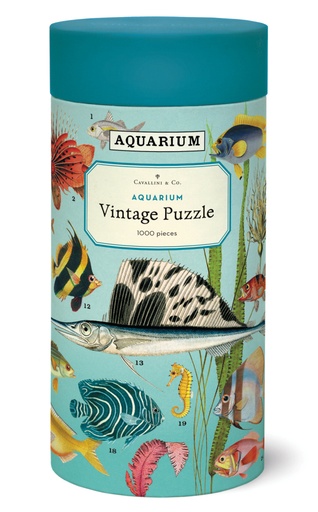 [29483] Vintage Puzzle (1000pc) - Fish