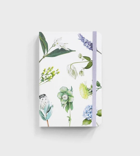 [F0176] Hardcover Notebook - Botanical