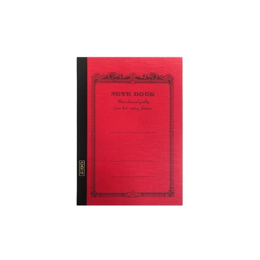 [67551] Apica Classic Notebook B7 Lined - Red