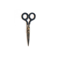 [4124] Stainless Steel Scissors - Small  - Navy 