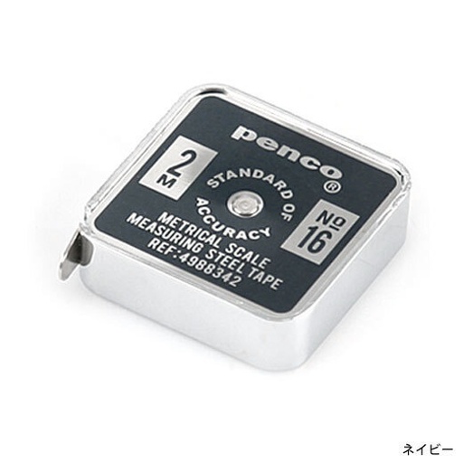 [46433] Stainless Steel Tape Measure - Navy