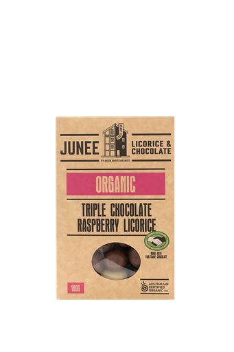 [67443] Triple Chocolate Coated Raspberry Licorice