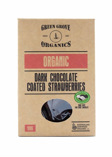 [46445] Dark Chocolate Coated Strawberries