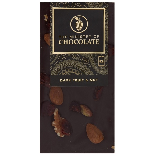 [66954] Dark Fruit & Nut 100g Chocolate Bar VEGAN FRIENDLY
