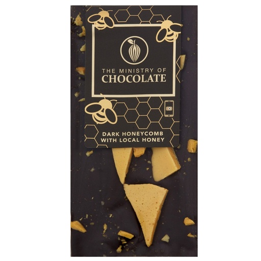 [66955] Dark Honeycomb 100g Dark Chocolate Bar