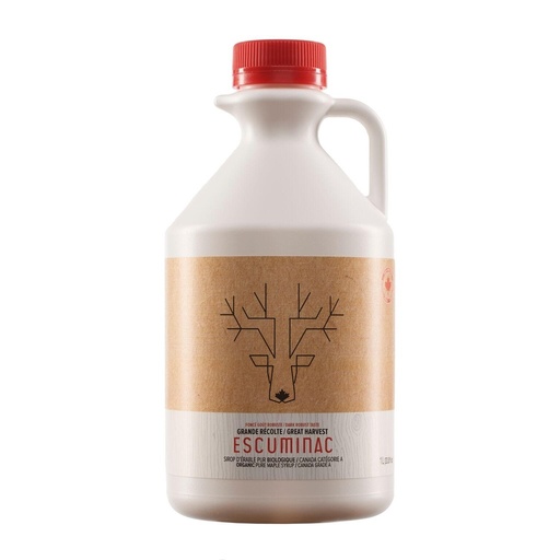 [66948] Escuminac "Great Harvest" 1L Organic Maple Syrup