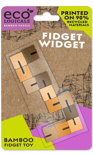 [PG-EC300] Project Genius - Fidget Widget - Bamboo Toy