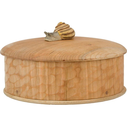 [67980] Wooden Snail Box