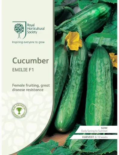 [4155] RHS Seeds - Cucumber Emile F1