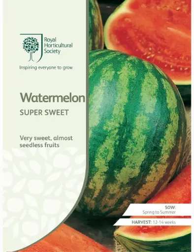 [4177] RHS Seeds - Watermelon Super Sweet