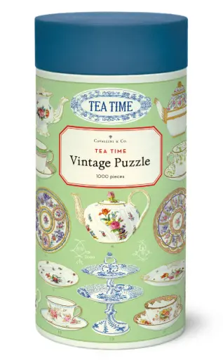 [C-PZL-TEA] Vintage Puzzle (1000pc) - Tea Time