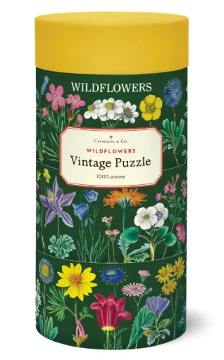 [C-PZL-WF2] Vintage Puzzle (1000pc) -Wildflowers 2