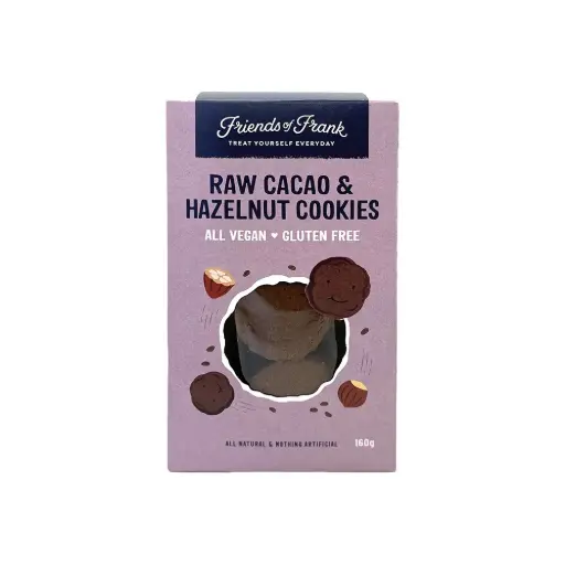 [FOF-RCC] Friends of Frank Raw Cacao & Hazelnut Cookies 160g 