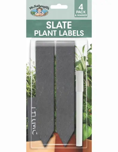 [9324190090384] Slate Plant Labels - 4 Pack