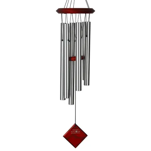 [WS DCS27] Woodstock Wind Chime - Encore® Chimes of Pluto - Silver