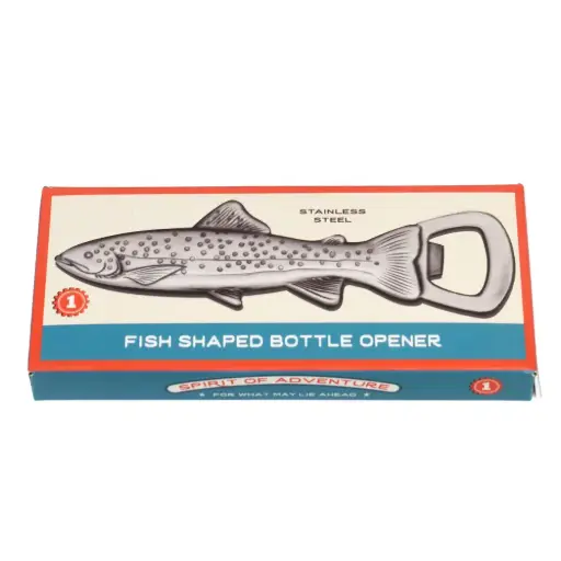 [RX-30099] Rex London Fish Shaped Bottle Opener