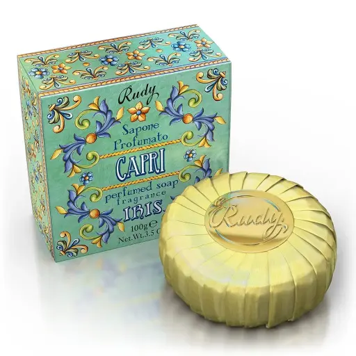[RU3770] Rudy Isle of Capri Soap Bar - Iris and Ylang Ylang (100g)